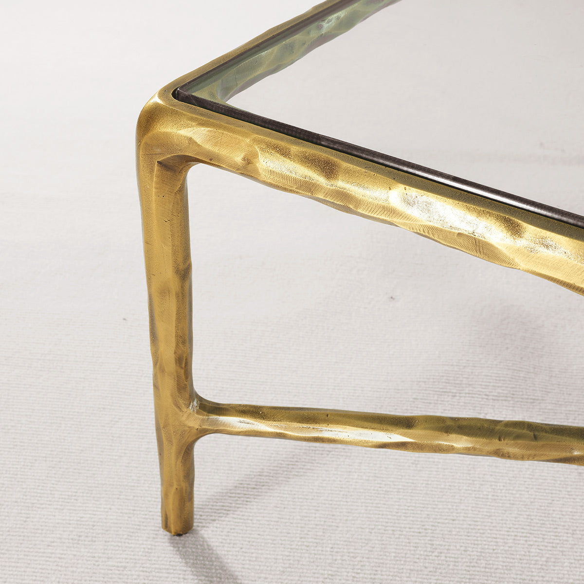 Thaddeus Glass Rectangular Coffee Table - thebelacan