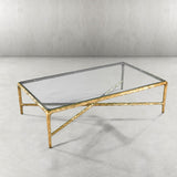 Thaddeus Glass Rectangular Coffee Table - thebelacan