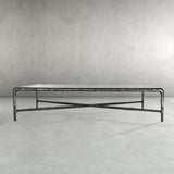 Thaddeus Glass Rectangular Coffee Table - thebelacan