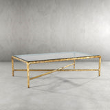 Thaddeus Glass Rectangular Coffee Table - thebelacan