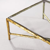 Thaddeus Glass Rectangular Coffee Table - thebelacan