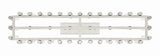 Watson 6 Light 42" Linear Chandelier - thebelacan