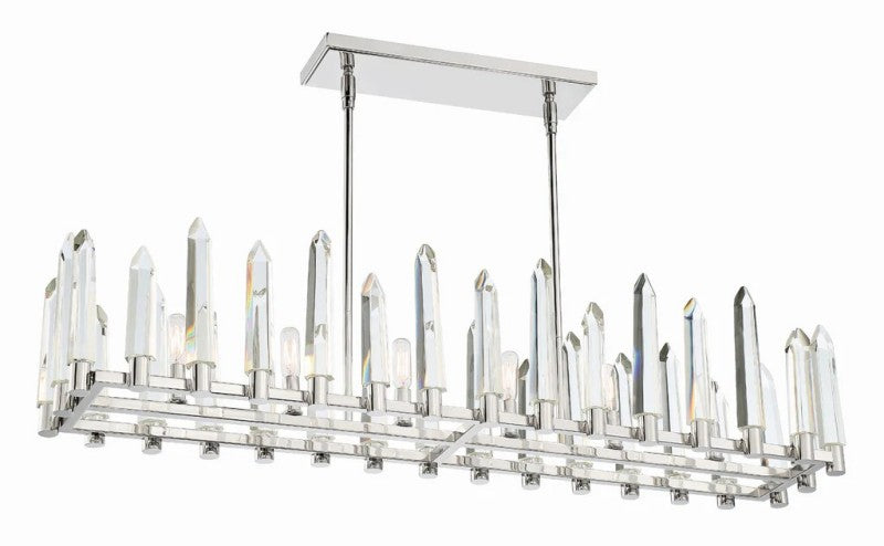 Watson 6 Light 42" Linear Chandelier - thebelacan