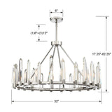 Watson 8 Light 32" Chandelier - thebelacan