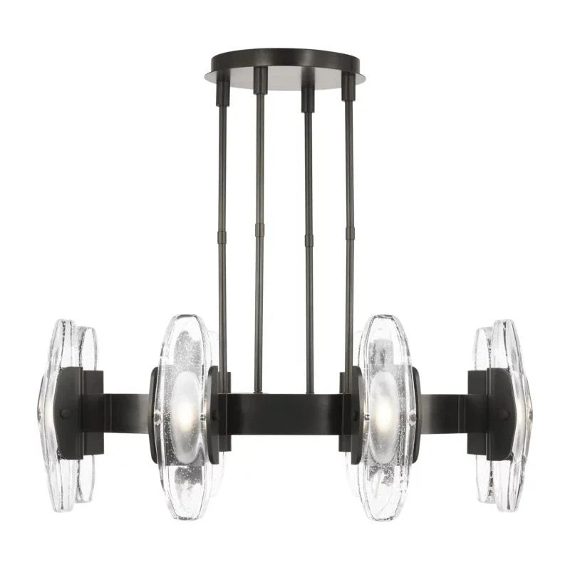 Wyth Led Round Chandelier 40″ - thebelacan