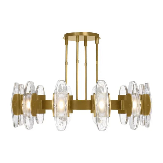 Wyth Led Round Chandelier 47″ - thebelacan