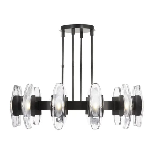 Wyth Led Round Chandelier 47″ - thebelacan