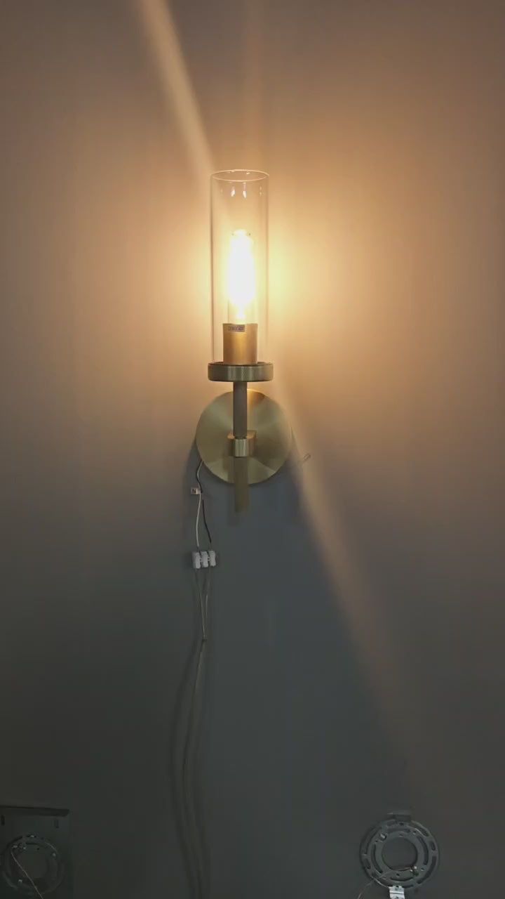 Lambert Round Short Wall Sconce