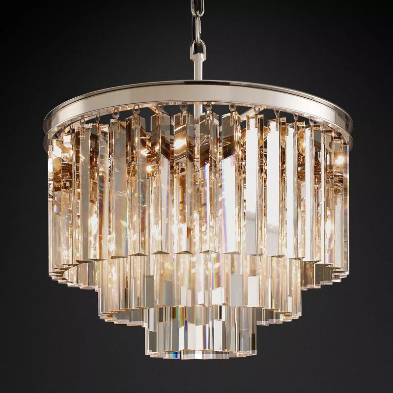 1920s Odem Round Chandelier 20" - thebelacan