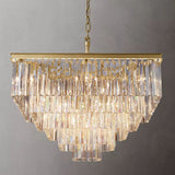 1920s Odem Square Chandelier 34" - thebelacan