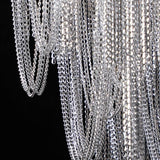 Alisa Luxury Hardware Aluminum Chain Tassel Table Lamp - thebelacan