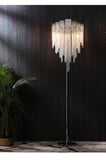 Alisa Luxury Hardware Aluminum Chain Tassel Floor Lamp - thebelacan