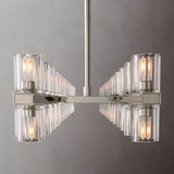 Aka Wine-glass Rectangular Chandelier 54" - thebelacan