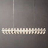 Aka Wine-glass Rectangular Chandelier 54" - thebelacan