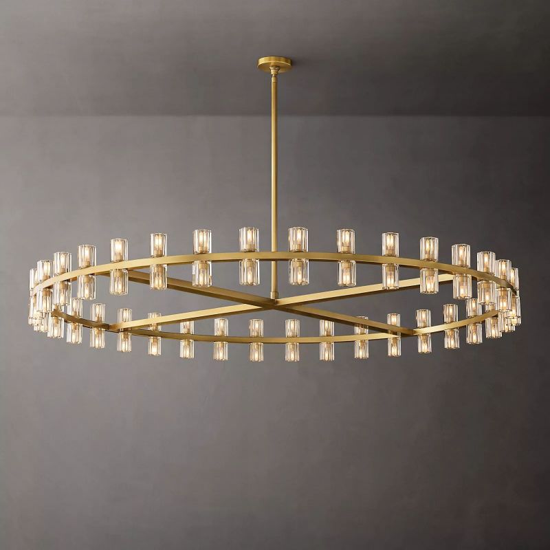 Aka Wine-glass Round Chandelier 60" - thebelacan