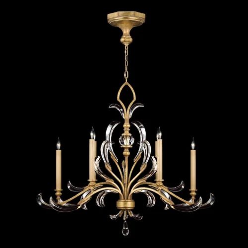 Alice Candle  Oblong Chandelier 44" - thebelacan