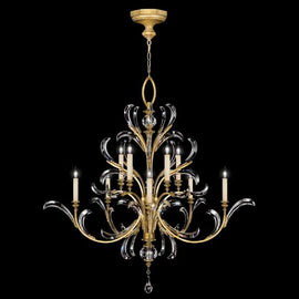Alice Candle Round 2-Tier Chandelier 56" - thebelacan