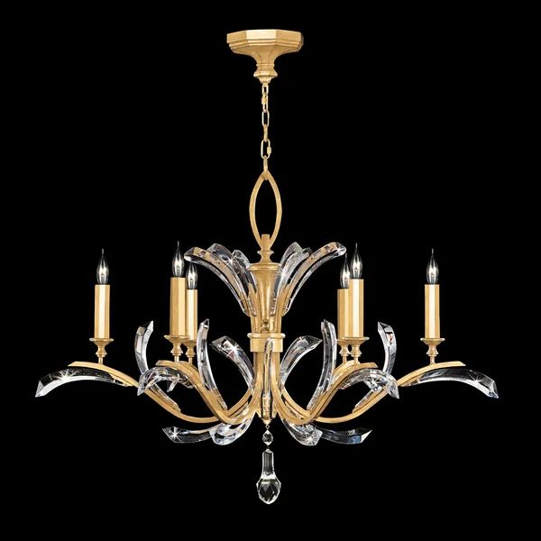 Alice Candle  Round Chandelier 42" - thebelacan