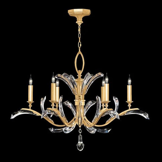Alice Candle  Round Chandelier 42" - thebelacan