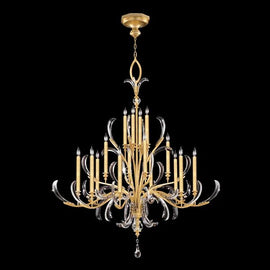 Alice Candle Round 3-Tier Chandelier 58" - thebelacan