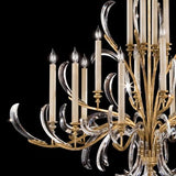 Alice Candle Round 3-Tier Chandelier 58" - thebelacan