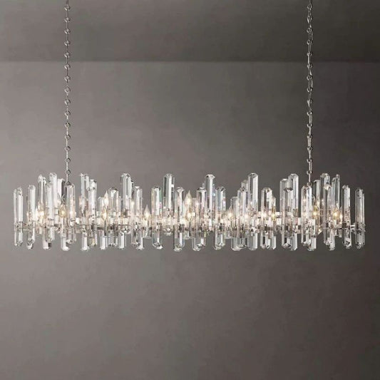 Browning Prism Linear Chandelier 72" - thebelacan