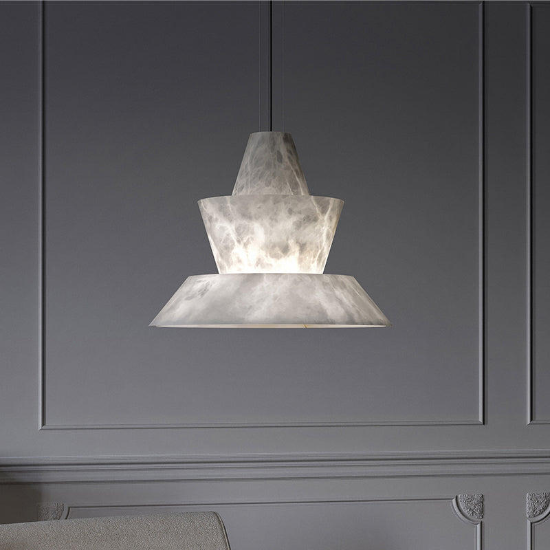 Alabaster Dining Table Pendant Light - thebelacan