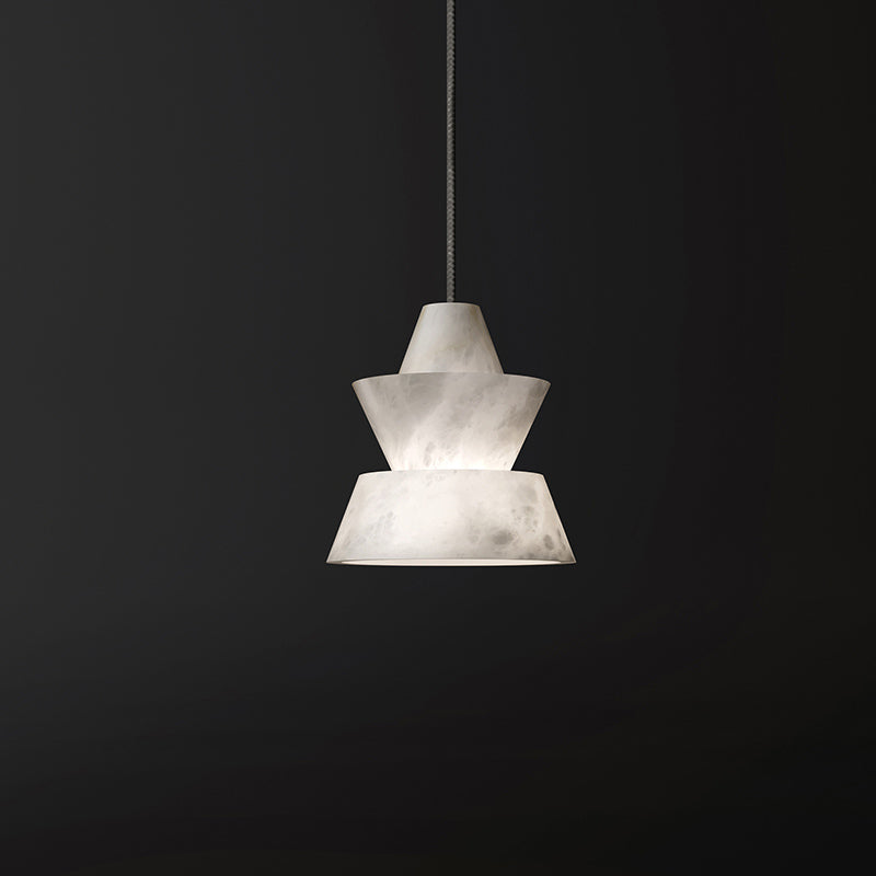 Alabaster Dining Table Pendant Light - thebelacan