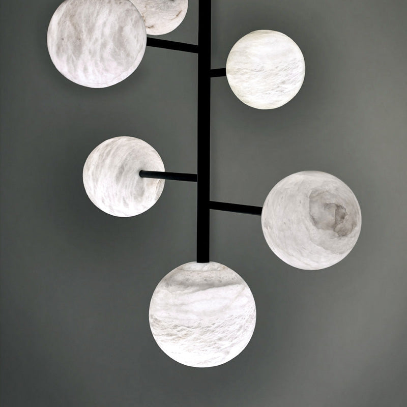 Alabaster Modern Artistic Chandelier Light - thebelacan