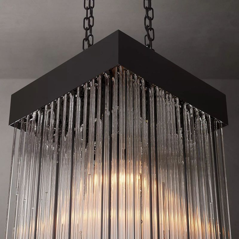 Cascada Square Chandelier 21" - thebelacan