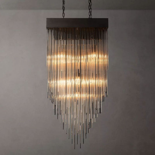 Cascada Square Chandelier 30" - thebelacan