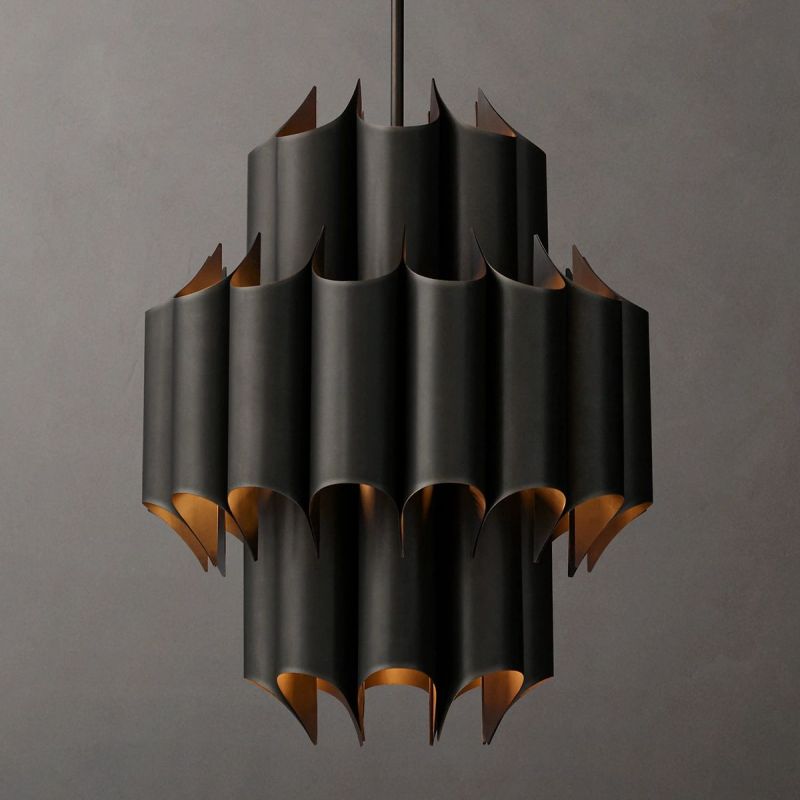 Cathedr Sculptural Chandelier 24" - thebelacan