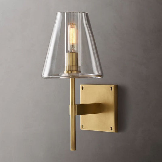 Fulhem Glass Shade Sconce - thebelacan