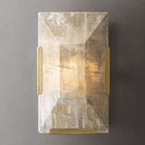 Harson Calcite Short Wall Sconce - thebelacan