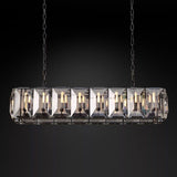 Harson Crystal Rectangular Chandelier 54" - thebelacan