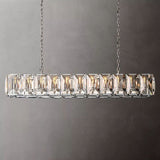 Harson Crystal Rectangular Chandelier 74" - thebelacan