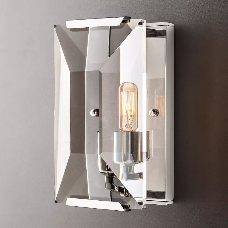 Harson Crystal Wall Sconce - thebelacan