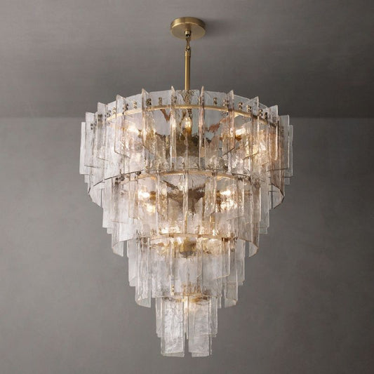 Latracy Multi-layer Round Chandelier 47" - thebelacan