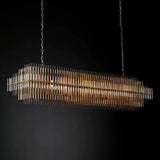 Liliam Rectangular Chandelier 54" - thebelacan