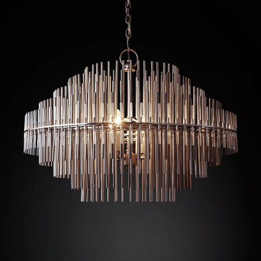 Liliam Sculpture Round Chandelier 32" - thebelacan