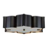 Clound Black Wall Sconce 2 lights - thebelacan