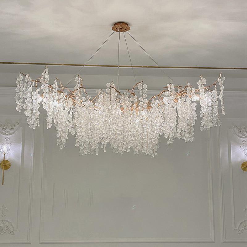 Monroe Modern Linear Branch Chandelier - thebelacan