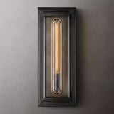 Outdoor Rectangular Grand Wall Sconce - thebelacan