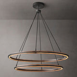 Peral 2-Tier Round Chandelier 60" - thebelacan