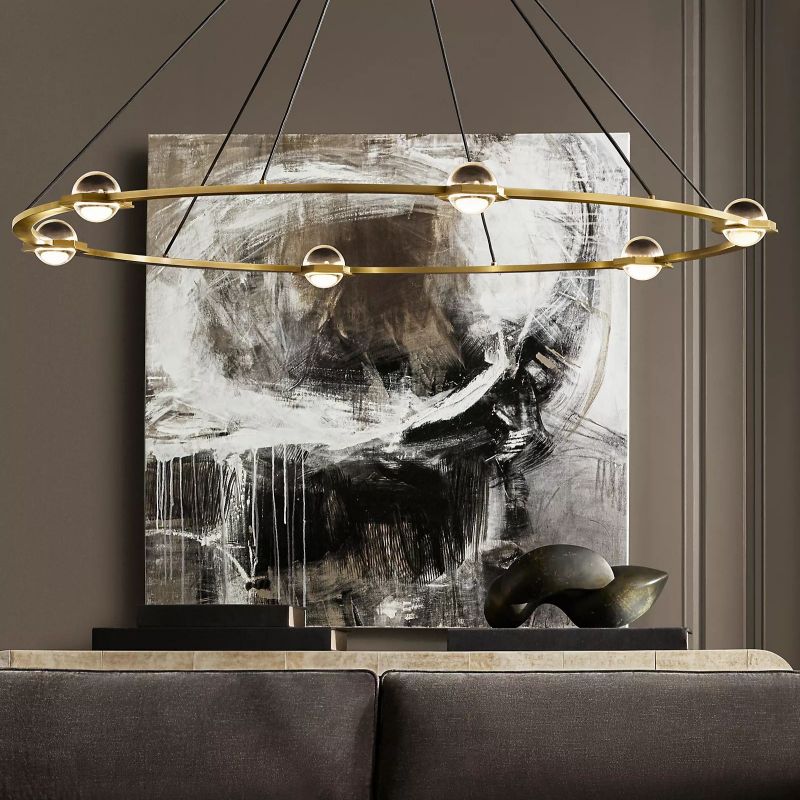 Planet Round Chandelier 60" - thebelacan