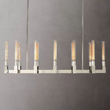 Prismatic Glass Linear Chandelier 55" - thebelacan