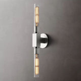 Prismatic Glass Linear Wall Sconce - thebelacan