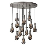 Raindrops Round Chandelier 36" - thebelacan