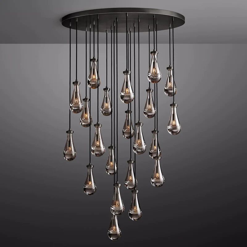 Raindrops Round Chandelier 47" - thebelacan