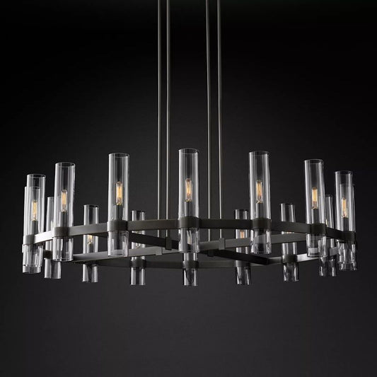 Ravelle Round Chandelier 48" - thebelacan